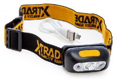 X Trade Rechargeable LED Head Torch